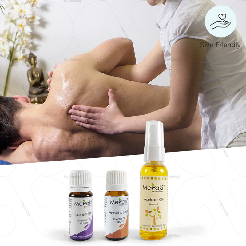 Aromatherapy Essential Oil Combo for Stroke or Paralysis by Meraki | Order online at Heyzindagi.com