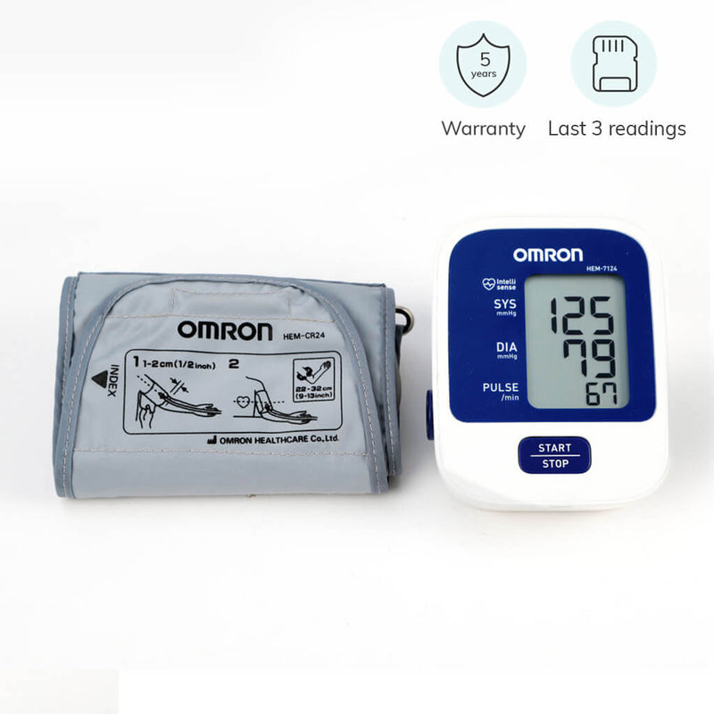 Essential automatic blood pressure monitor (HEM-7124) by Omron Japan | www.heyzindagi.com