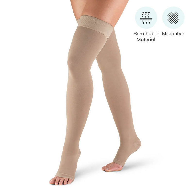 Royale Microfiber Compression Stockings for Varicose Veins (Class I & II)