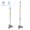 Adjustable walking stick (0907) by Vissco India. Anodized for an increased long term durability.  | EMI option available at heyzindagi.com