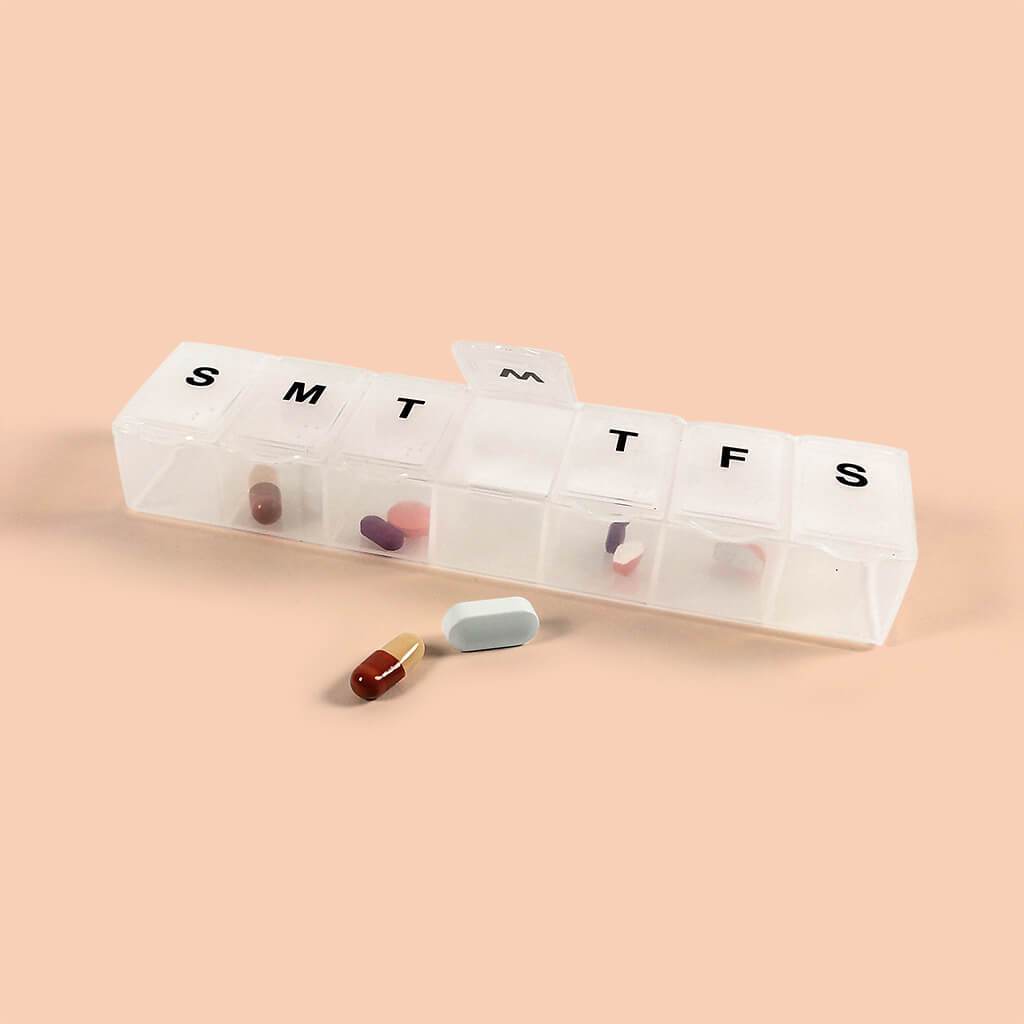Weekly Pill Planner (1 Dose Daily)