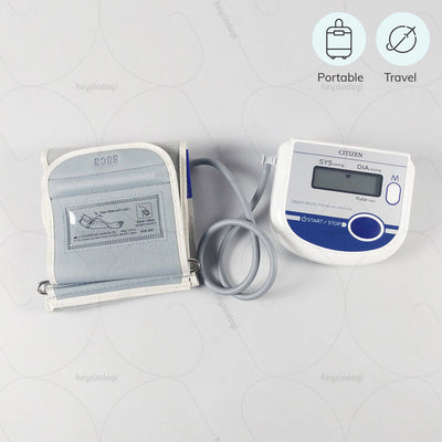 Portable bp machine (CH-432)  by Citizen Japan. Can be used at home and during travelling | shop at hey Zindagi