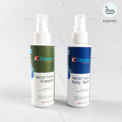 Best body wash for low water conditions. FDA approved and exported by Clensta India | heyzindagi.in- shipping done all over India