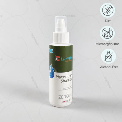 Alcohol free shampoo by Clensta India. Removes dirt & prevents infection | heyzindagi.in- a health & wellness site for differently abled