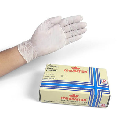 Latex Examination Gloves by Coronation India  | Order online at Heyzindagi.in