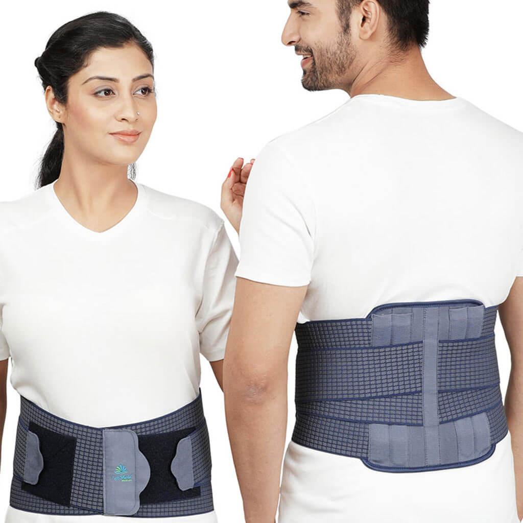 Contoured Lumbo Sacral Support by LifeShield Healthcare (A07BAZ) | order online at heyzindagi.com