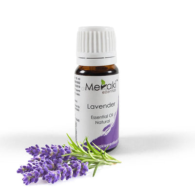 Lavender essential oil (MERKEO10) by meraki essentials | heyzindagi.com- shipping done across India