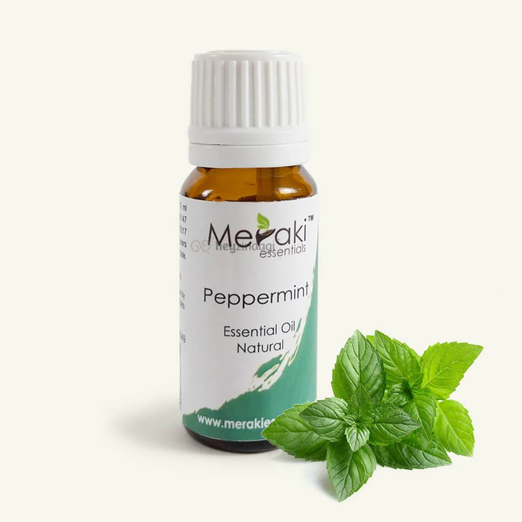 Peppermint Essential Oil (10 ml) - Pure & Alcohol Free