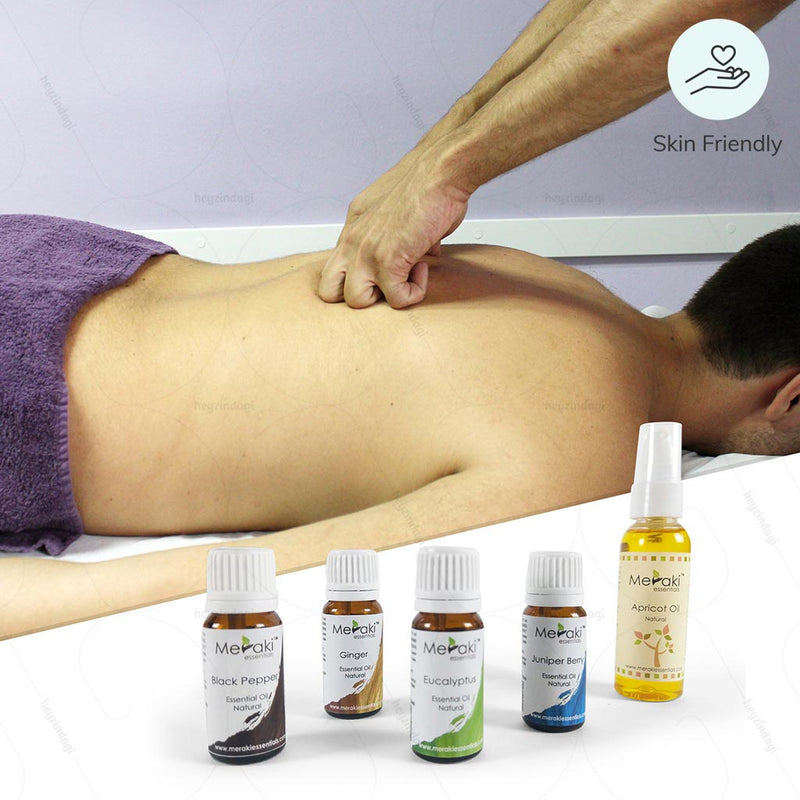 Essential Oil Combo for Back Pain (Body Massage)