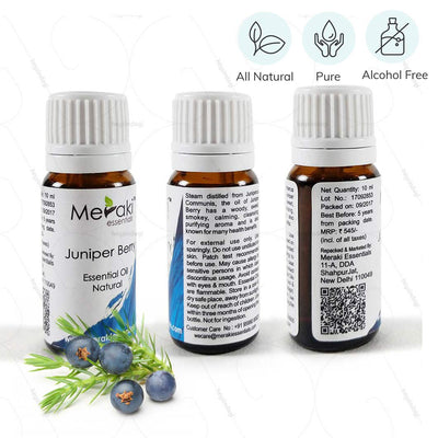 Aromatherapy Essential Oil Combo for Back pain (MERESBL08) by Meraki Essentials