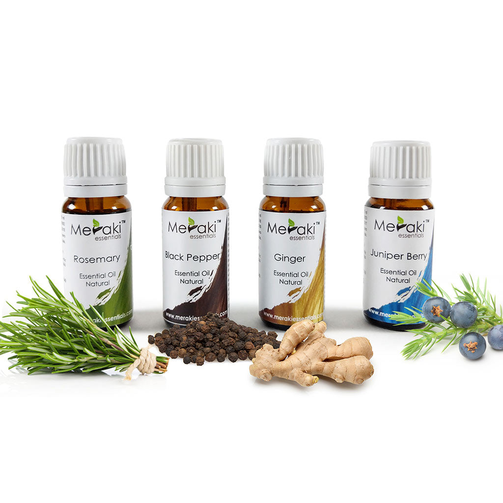 Essential oil blend for rheumatoid arthritis by Meraki essentials | order online at heyzindagi.com