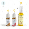 Best Essential Oils for Dry Skin in Men - 25 drops Patchouli Oil, 15 drops Palmarosa Oil, 50ml Apricot oil by Meraki  |  HeyZindagi.com
