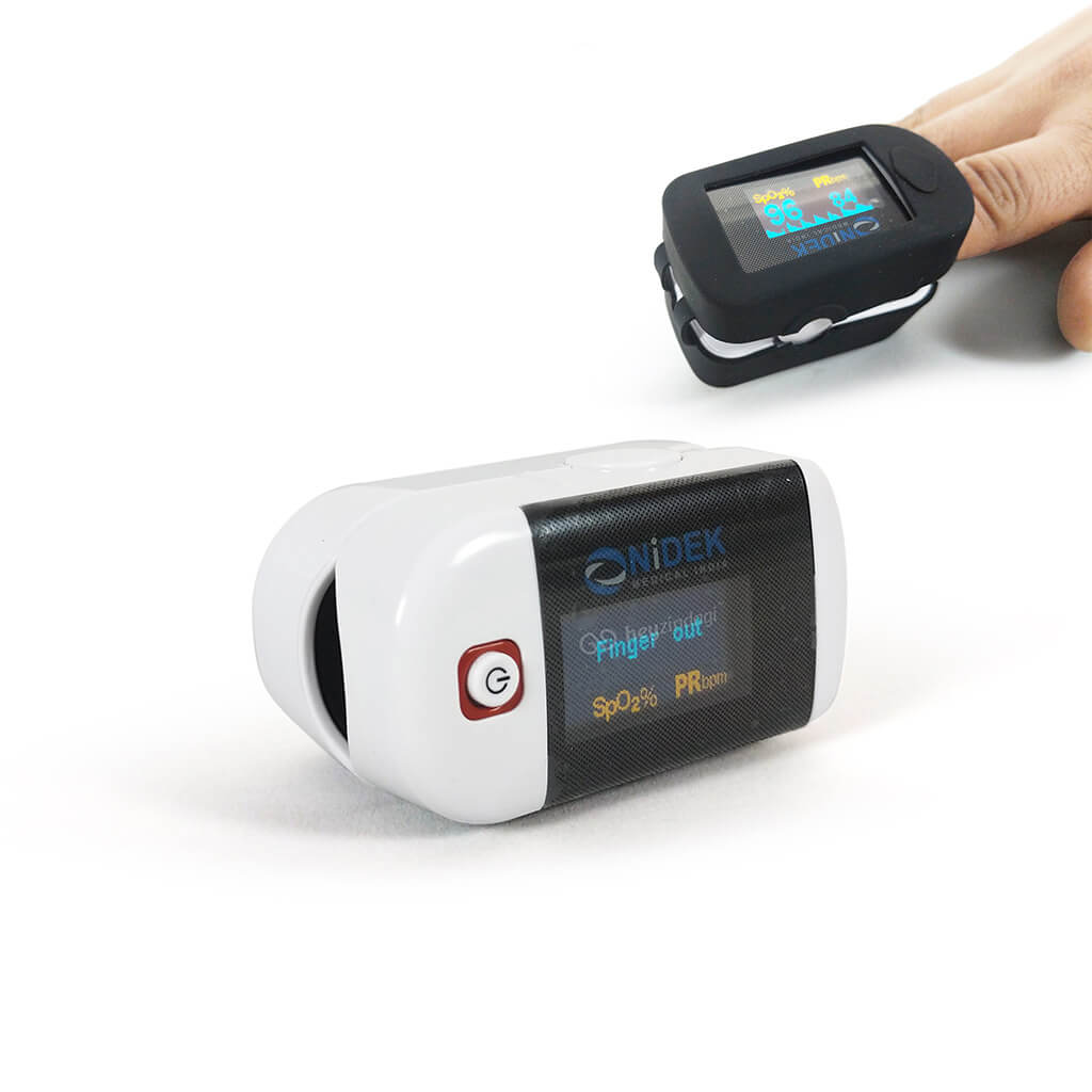 Finger Tip Pulse Oximeter (with Silicone Cover)