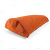 Buckwheat Hull Bolster Cushion Orange (NUBC01) by Nutribuck India
