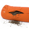 Buckwheat Hull Bolster Cushion Orange (NUBC01) by Nutribuck India