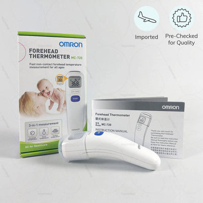Best forehead thermometer (MC-720) for household use. Imported & Pre Checked for quality by Omron Japan | heyzindagi solutions for differently abled