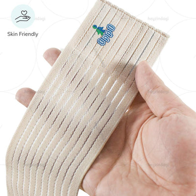 Compression ankle wrap (2101) for all skin type. manufactured by Oppo medical USA | heyzindagi.com- an online shop for elders