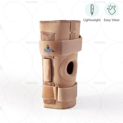 Easy to wear hinged knee brace (1031) by Oppo Medical USA. Lightweight body  | heyzindagi.com- a health & wellness site for differently abled