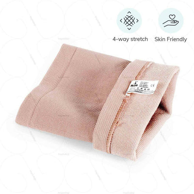 Skin friendly Knee support sleeve (2022)  4- way stretch material to avail complete range of motion & gentle compression to relieve pain - by Oppo Medical USA | at heyZindagi solutions