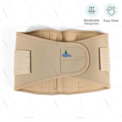 Easy Wear lumbo Sacral Belt (1064) by oppo medical USA. Neoprene body for maximum comfort | shop online at heyzindagi.com