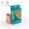 Wrist wrap with thumb lock to reduce pain and provide support during daily activities. Prevents further injury.