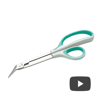 View video of the Easi-Grip Toe Nail Cutter Collection (PTC-3) on heyzindagi.in <iframe width="560" height="315" src="https://www.youtube.com/embed/qUNxdOk0H_8?rel=0" frameborder="0" allow="autoplay; encrypted-media" alt="Long handled toe nail clippers by PETA UK. For those with limited mobility | heyzindagi.in- a health & wellness site for differently abled" allowfullscreen></iframe>