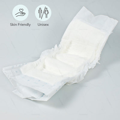 Incontinence Diapers for patients with sensitive skin. Suitable for both men & women  | Available at  HeyZindagi.in