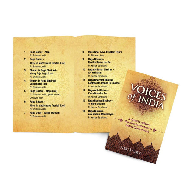 Voices of India - Finest Vocalists of Indian Classical (SMMC07) by Sony Music