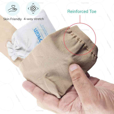 Skin friendly medical compression stockings for post-surgery rehabilitation by Sorgen India. Ensures comfort and mobility due to its 4-way stretch property|  order online at heyzindagi.com