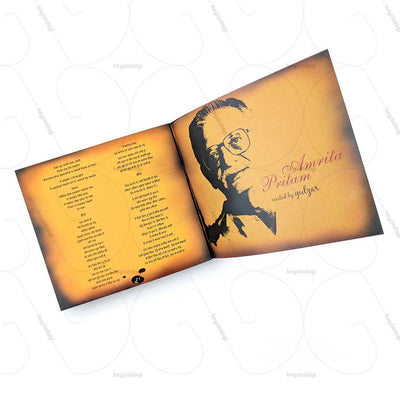 Amrita Pritam - Recited by Gulzar Poems Collection Music CD (TMMC54) by Times Music | Visit at Heyzindagi Solutions