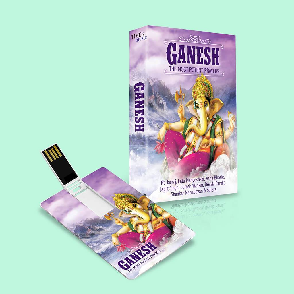 Ganesh the Most Potent Prayers (USB Music Card)
