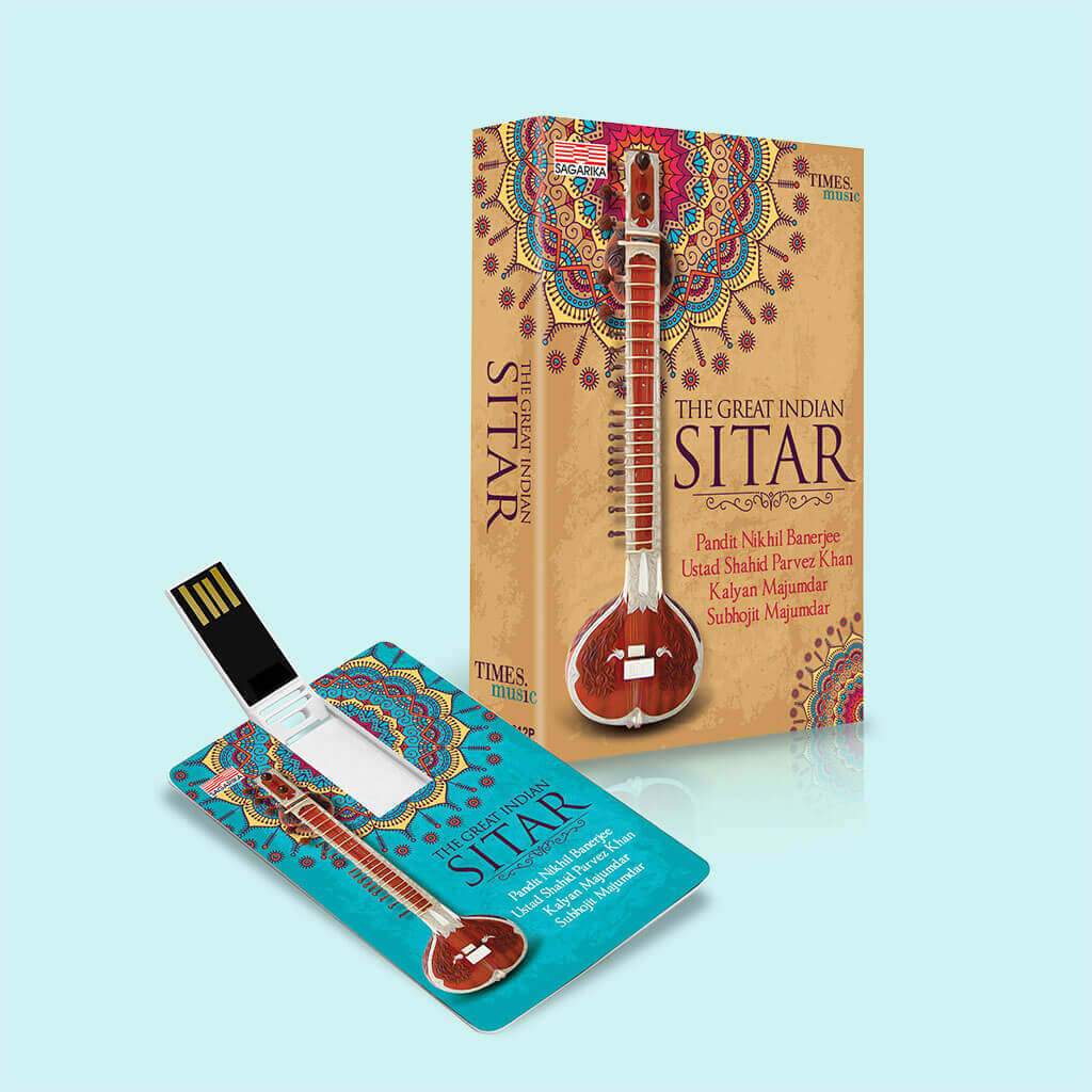 The Great Indian Sitar (USB Music Card)