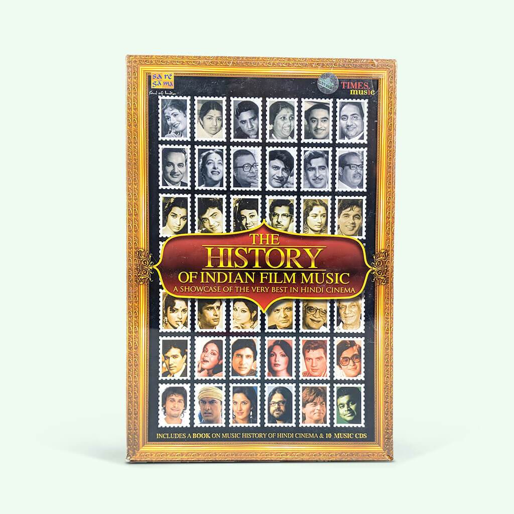The History of Indian Film Music (10 CD and Book Set)