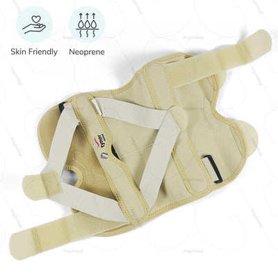 Bow leg remedy (J08BG) designed by Tynor India- comprising of skin friendly material & breathable neoprene fabric | buy from amazon.in