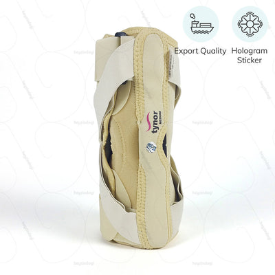 Bow legs correction belt (J08BG) to offer cartilage protection in cases of weak knee conditions- with advanced hook-loop system by Tynor India | order online at heyzindagi.com