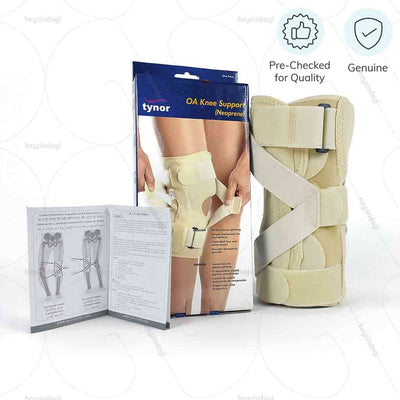100% Genuine & Pre checked quality (J08BG) Valgus unloader knee brace by Tynor India | available at Heyzindagi.com