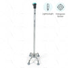 Walking stick with lightweight body (L12UDZ). Manufactured by Tynor India | shop online at heyzindagi.com
