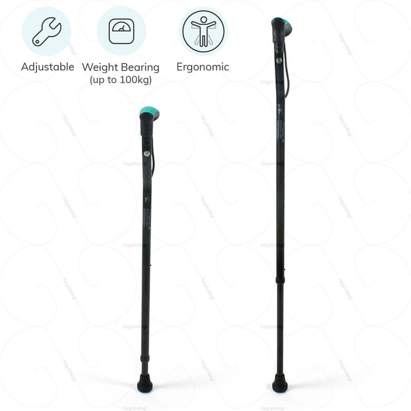 Walking Stick with soft top handle by Tynor India | shop online at heyzindagi.com