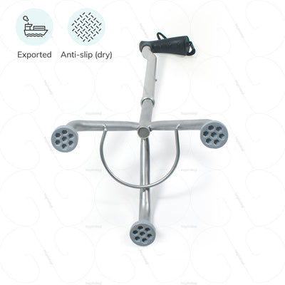 Exported walking stick L32UDZ by Tynor India. Anti slip ferrules to prevent accidental falls on wet surfaces | heyzindagi.com- an online store for senior citizens