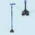 Avanti plus T-shaped aluminium walking stick (2909)  by Vissco India | www.heyzindagi.com