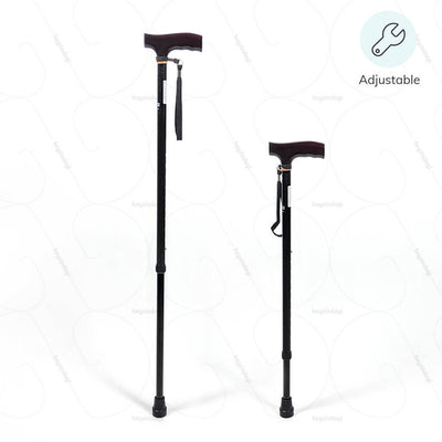 Height adjustable walking stick (2906) by Vissco India |  order online at heyzindagi.com