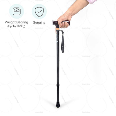 100% genuine walking stick (2906) by Vissco India. Weight Bearing capacity up to100kgs | shop online at amazon.in