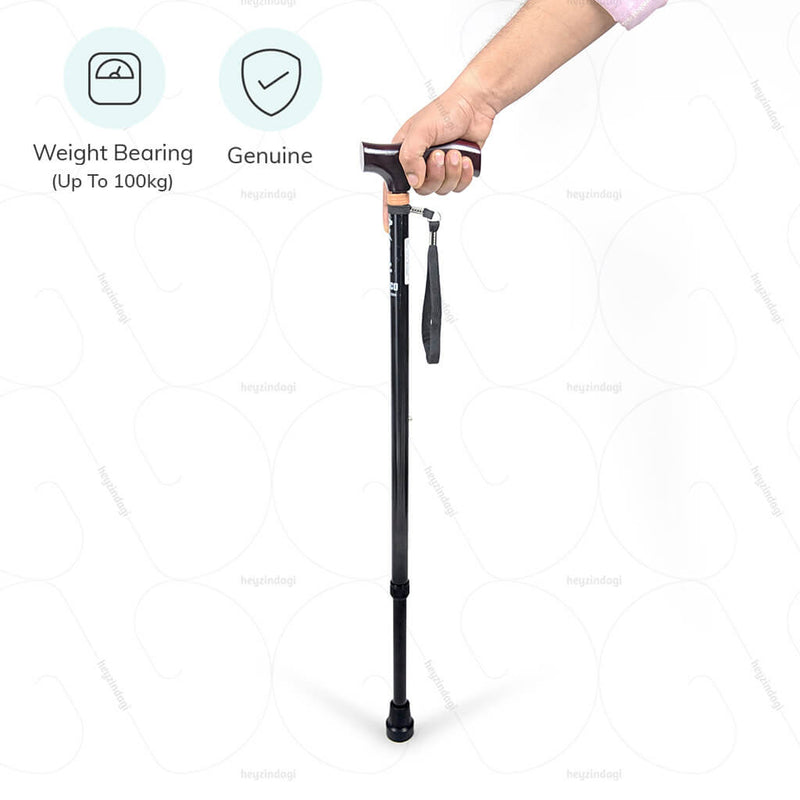 Vissco walking stick (2906) to support impaired walking | heyzindagi.com- an online shop for senior citizens